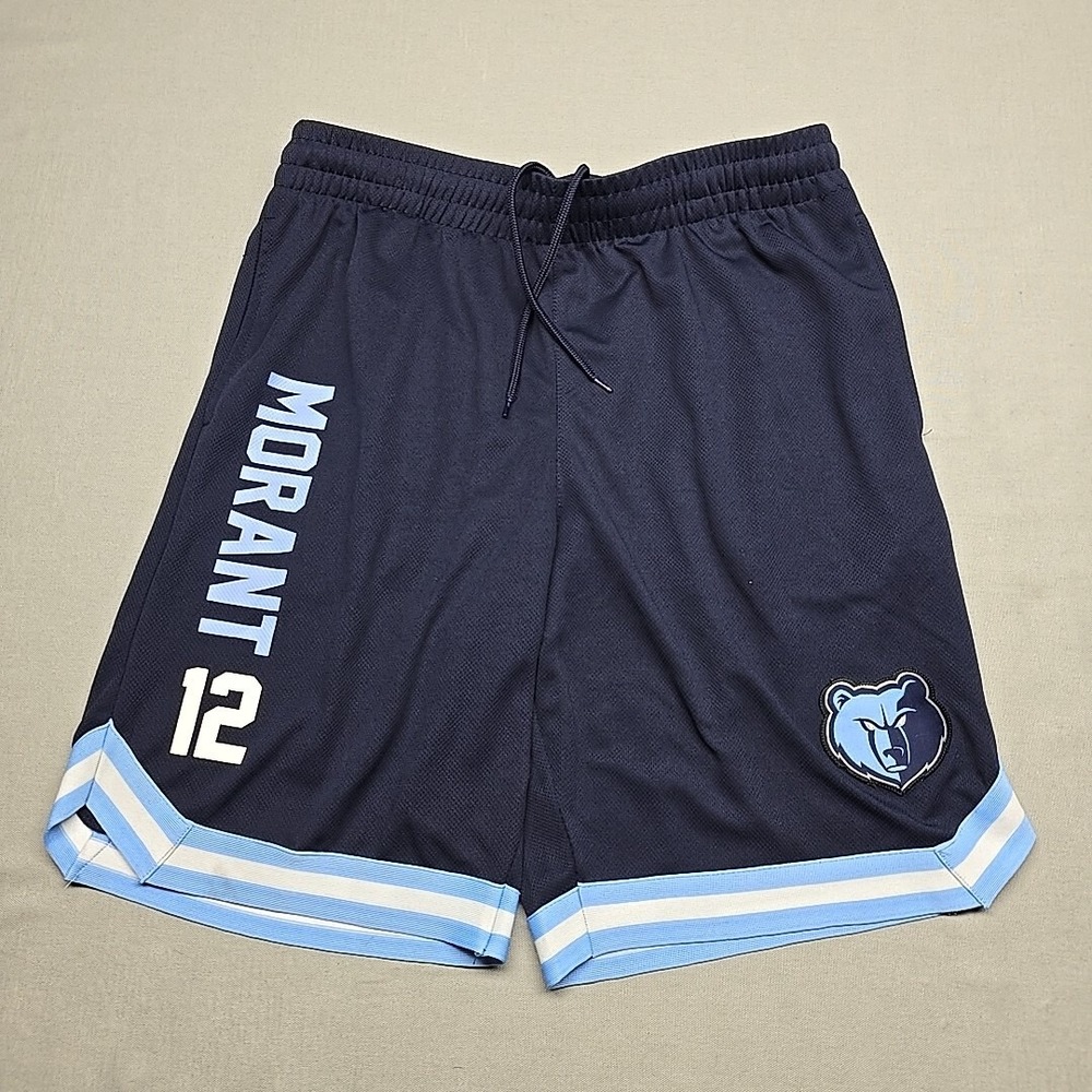 Memphis Grizzlys Ja Morant #12 NBA Basketball Shorts Mens Large Polyester